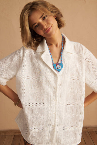 karavan clothing fashion spring summer 25 shelby shirt white