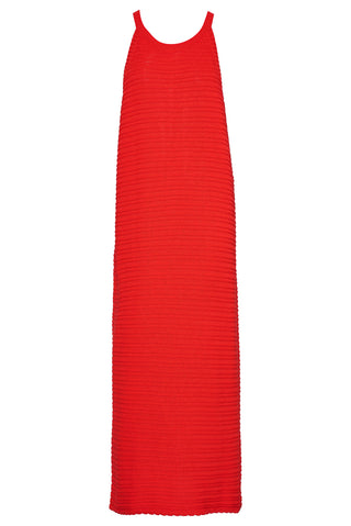 karavan clothing fashion krvn spring summer 26 nai collection sienna knitted dress red