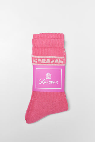 karavan clothing fashion spring summer 26 nai collection socks fuchsia