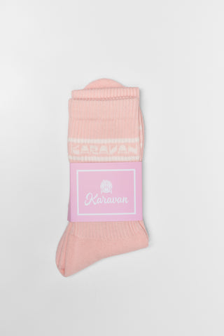 karavan clothing fashion spring summer 26 nai collection socks baby pink