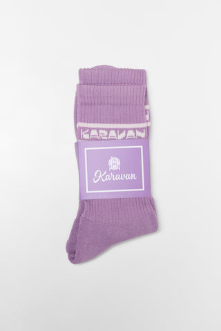 karavan clothing fashion spring summer 26 nai collection socks lilac