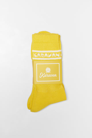 karavan clothing fashion spring summer 26 nai collection socks yellow