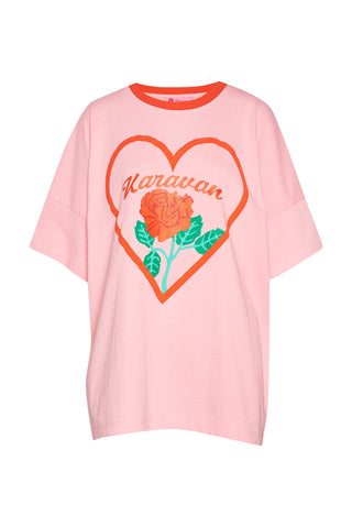 karavan clothing fashion spring summer 26 nai collection tessa tee candy pink
