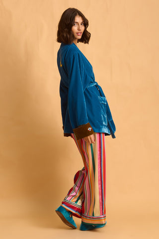 karavan clothing fashion fall winter 25 homecoming homeware collection multicolor stripes pants