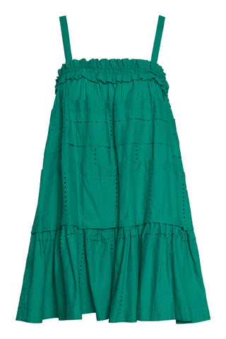 karavan clothing fashion krvn spring summer 26 nai collection vienna mini dress green