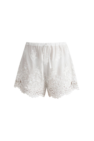 karavan clothing fashion spring summer 25 krvn violet shorts white