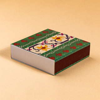 Box of Matches (Stripes Flowers)