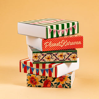 Box of Matches (Stripes Flowers)