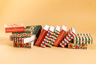 Box of Matches (Stripes Flowers)