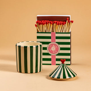 Box of Matches (Stripes Green)