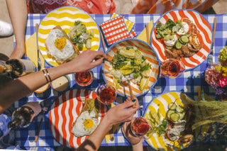 Handmade Dinner Plate (Red)