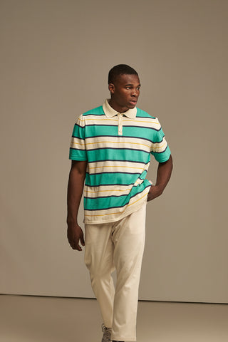 Knitted Polo (Ivory)